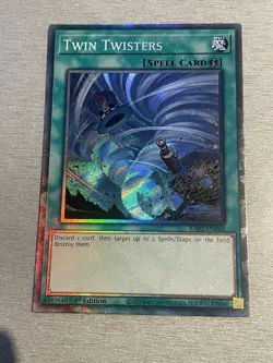 Yu-Gi-Oh! TCG Twin Twisters RA02-EN060 Collector’s Rare 1st Edition NM/M - Image 1