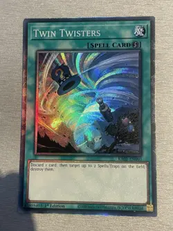 Yu-Gi-Oh! TCG Twin Twisters RA02-EN060 Collector’s Rare 1st Edition NM/M - Image 2