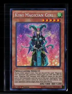 Yu-Gi-Oh! Kiwi Magician Girl The Dark Side of Dimensions SR MVP1-ENS16 1st Ed - Image 1