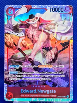 Edward.Newgate OP16-003 SR | The Time of Battle | One Piece TCG | EN - Image 1