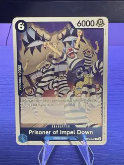 Prisoner of Impel Down OP16-042 R The Time of Battle Foil English One Piece - Image 1