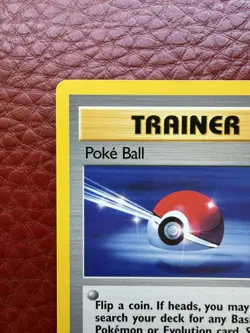 Poke Ball 64/64 1st Edition Jungle Set LP Trainer Pokemon Card WOTC 1999 - Image 2