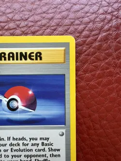 Poke Ball 64/64 1st Edition Jungle Set LP Trainer Pokemon Card WOTC 1999 - Image 3
