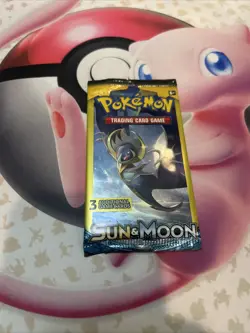 Pokemon Sun and Moon Base Set 3-CARD Booster Pack - Art Set of 5 Factory Sealed - Image 3