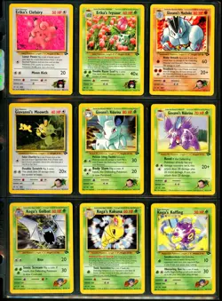 2000 Pokemon GYM CHALLENGE Set NEAR COMPLETE Uncommon Common NON HOLO Cards MINT - Image 3