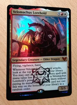 MTG Magic: # FOIL # Velomachus Kundhort / Lorehold, Drache, English, Free Spells - Image 2
