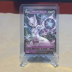 Mewtwo V #30/78 (Holo) (NM) Pokemon GO PGO Pokemon - Image 1