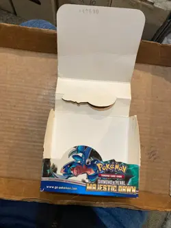 pokemon diamond and pearl majestic dawn empty box sharp box - Image 5