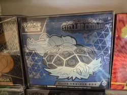 Stellar Crown Pokemon Center Elite Trainer Box SEALED - Image 1