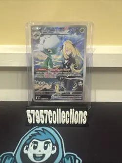 Pokemon TCG Cynthia's Roserade 184/182 SV10 Destined Rivals IR NM/M Condition - Image 1