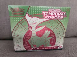 Pokemon Scarlet & Violet Temporal Forces Elite Trainer Box ETB Iron Leaves - Image 2