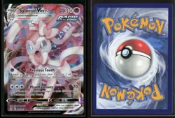Sylveon VMAX 075/203 Holo VMAX Rare Evolving Skies NM/M Pokemon - Image 3