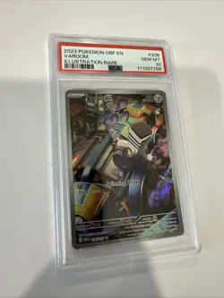 Varoom 206/197 Pokemon Obsidian Flames PSA 10 GEM MINT Illustration Rare English - Image 1