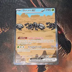 Pokemon Durant ex 236/191 SV08: Surging Sparks Ultra Rare Full Art Holo 190 MINT - Image 1