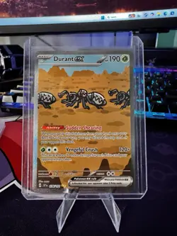 Pokemon TCG Durant ex 236/191 Sv08 Surging Sparks Full Art Ultra Rare Holo EN - Image 1