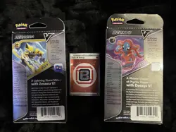 NBS Pokemon Sealed Deal - Deoxys V / Zeraora V Battle Decks (Set of 2) - Image 2