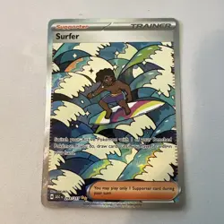 Surfer 293/217 Ascended Heroes Special Illustration Rare SIR Full Art Pokemon - Image 1