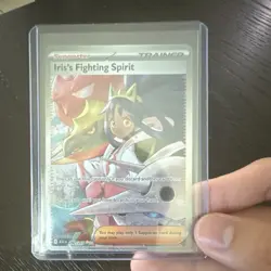 Iris's Fighting Spirit 292 / 217 SIR Pokemon Ascended Heroes NM FRESH PULL - Image 1