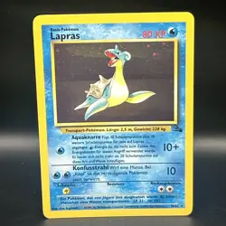 LAPRAS ( 10/62 ) Fossil Swirl Holo 2000 Pokemon Next Destinies GERMAN LANGUAGE - Image 1