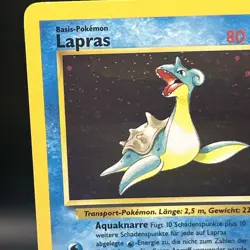 LAPRAS ( 10/62 ) Fossil Swirl Holo 2000 Pokemon Next Destinies GERMAN LANGUAGE - Image 2