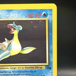 LAPRAS ( 10/62 ) Fossil Swirl Holo 2000 Pokemon Next Destinies GERMAN LANGUAGE - Image 3