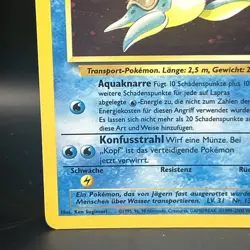 LAPRAS ( 10/62 ) Fossil Swirl Holo 2000 Pokemon Next Destinies GERMAN LANGUAGE - Image 4