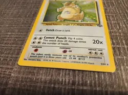 Kangaskhan 5/64 Jungle Set Unlimited Edition Holo Rare Pokemon TCG MP - Image 3