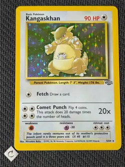 Kangaskhan 5/64 - Jungle Unlimited Holo Rare Pokemon TCG NM - Image 1