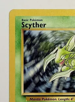 Scyther - 26/64 - WOTC Jungle Set Rare Pokemon Card - LP - Image 3