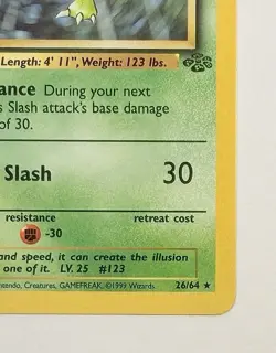 Scyther - 26/64 - WOTC Jungle Set Rare Pokemon Card - LP - Image 5