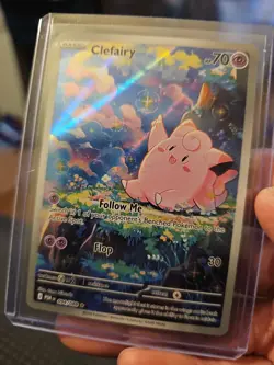 Pokemon Company Clefairy 094/088 POR Basic Psychic Holo 70HP Pokemon TCG Card - Image 2
