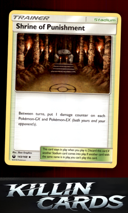 Shrine of Punishment 143/168 Pokemon Uncommon SM - Celestial Storm Card NM - Image 1