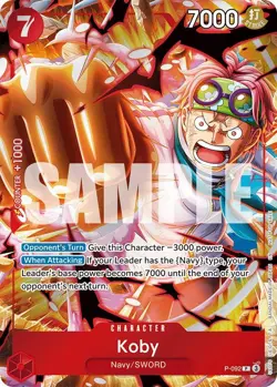 Koby (Event Pack Vol. 7) [One Piece Promotion Cards] Foil Near Mint - Image 1