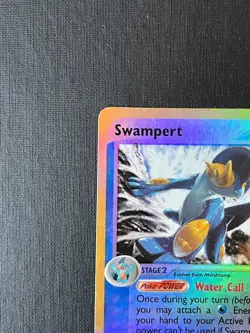 Swampert 13/109 Reverse Holo Rare Pokemon Card - Ruby and Sapphire Set - Image 4