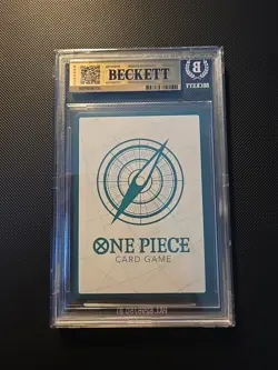 One Piece DON!! Card (Dracule Mihawk) (Gold) Beckett 9.5 Gem Mint - Image 2