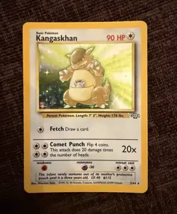 Kangaskhan 5/64 Jungle Holo Rare Unlimited English 1999 Pokemon TCG - Image 1