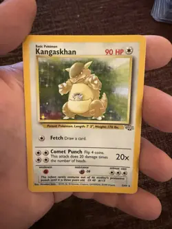 Kangaskhan 5/64 Jungle Holo Rare Unlimited English 1999 Pokemon TCG - Image 3