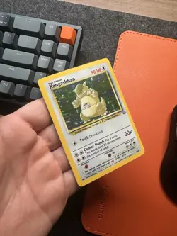 Pokemon TCG Kangaskhan Jungle 5/64 Holo Unlimited Holo Rare WOTC 1999 - Image 1