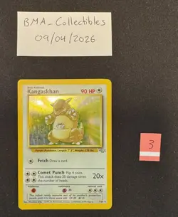 Pokemon TCG Kangaskhan Jungle 5/64 Holo Unlimited Holo Rare - Image 3