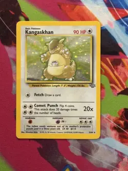 Pokemon TCG Kangaskhan Jungle 5/64 Holo Unlimited Holo Rare - Image 1