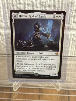 Halvar, God of Battle NM M Kaldheim 15 - Image 1