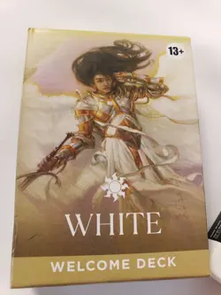 Wizards of the Coast Magic:The Gathering Welcome Deck WHITE Factory Sealed Lot 2 - Image 2