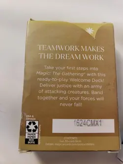 Wizards of the Coast Magic:The Gathering Welcome Deck WHITE Factory Sealed Lot 2 - Image 4