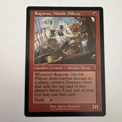 Ragavan, Nimble Pilferer (Retro Frame) Modern Horizons 2 Regular - NM - Image 1