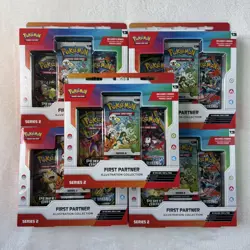 5x Pokemon First Partner Illustration Collection Series 2 Sealed - Ship 19/06 ✅ - Image 1