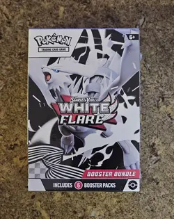 Pokemon Scarlet & Violet White Flare Booster Bundle Box 6 Packs - Image 1