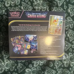 Chaos Rising Pokemon Center ETB Elite Trainer Box Sealed Mint - Image 4