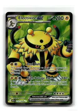 Electivire ex 212/182 Ultra Rare Destined Rivals Pokemon Near Mint - Image 1
