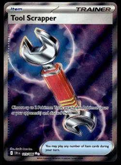 Tool Scrapper 115/086 Ultra Rare Chaos Rising Pokemon Holo Near Mint - Image 1