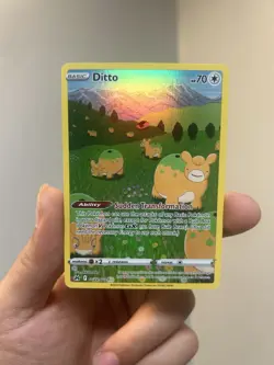 The Pokemon Company Ditto GG22/GG70 Crown Zenith Galarian Gallery Holo EN - Image 1